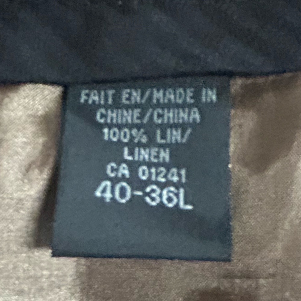 Men’s Linen Chino Pant - Picture 3 of 6
